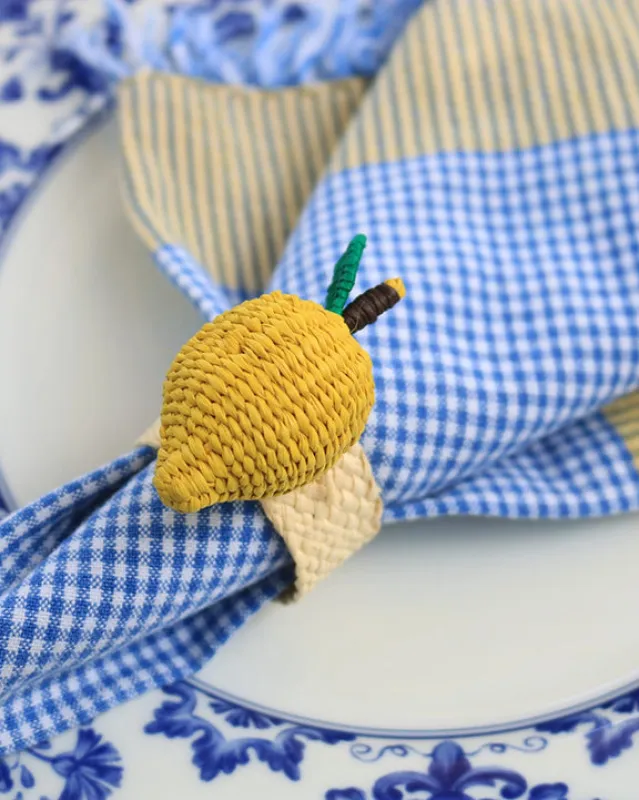 Yellow Combo - Lemon Napkin Ring - Klatso made by Printfresh