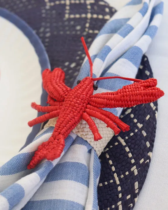 Red Combo - Lobster & Crab Napkin Ring - Klatso sold by Printfresh product image thumbnail 3
