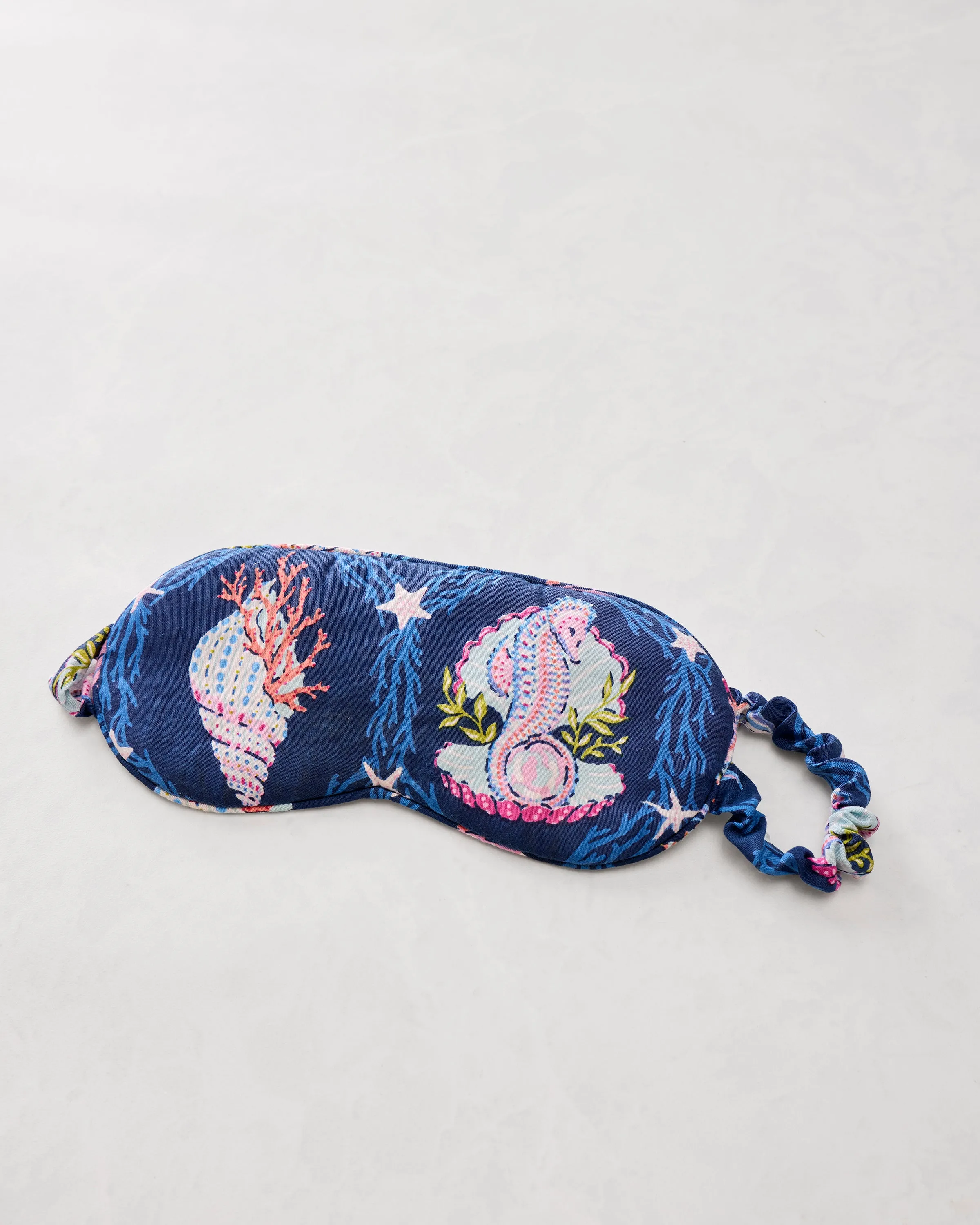 Underwater Enchantment - Eco Satin Eyemask - Navy sold by Printfresh