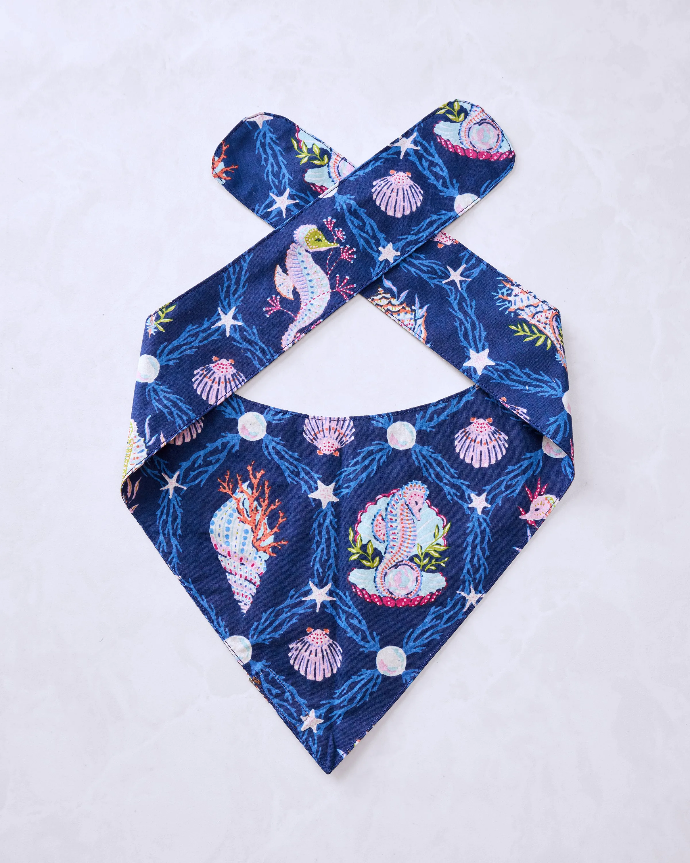 Underwater Enchantment - Pet Bandana - Navy sold by Printfresh product image thumbnail 3
