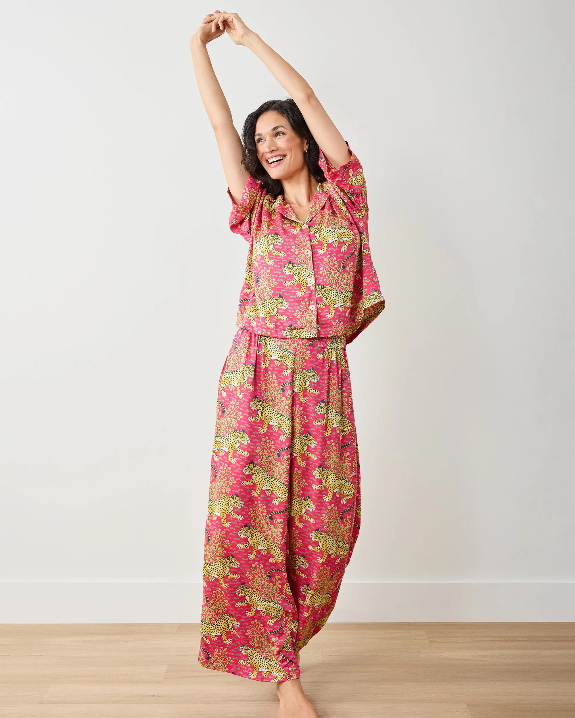 Bagheera - Original Fit Eco Satin Wildest Dreams Set - Hot Pink sold by Printfresh product image thumbnail 5