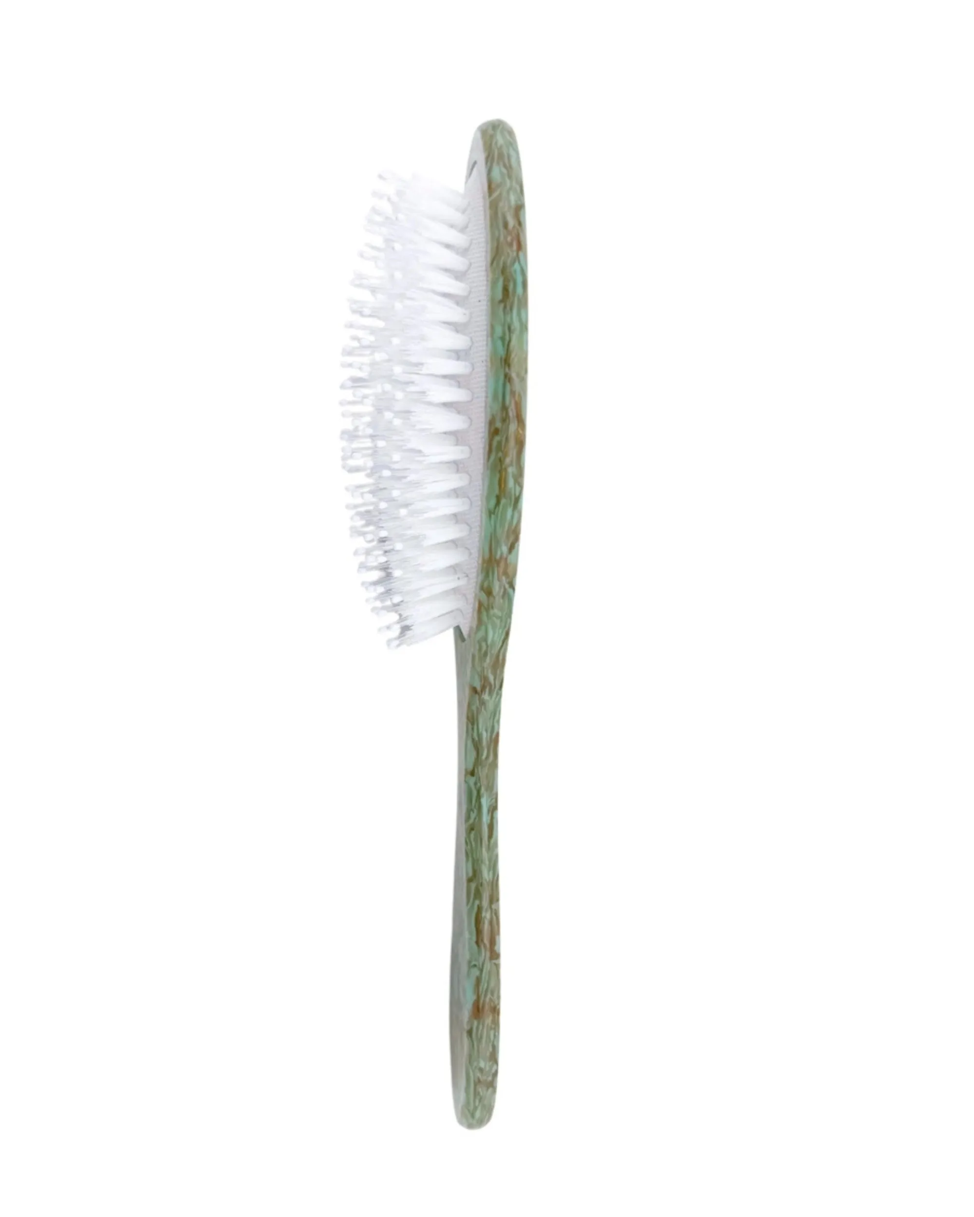 Seafoam Combo - Hand Painted Flower Mahjong Amazing Hair Day Brush - Solar Eclipse sold by Printfresh product image thumbnail 4