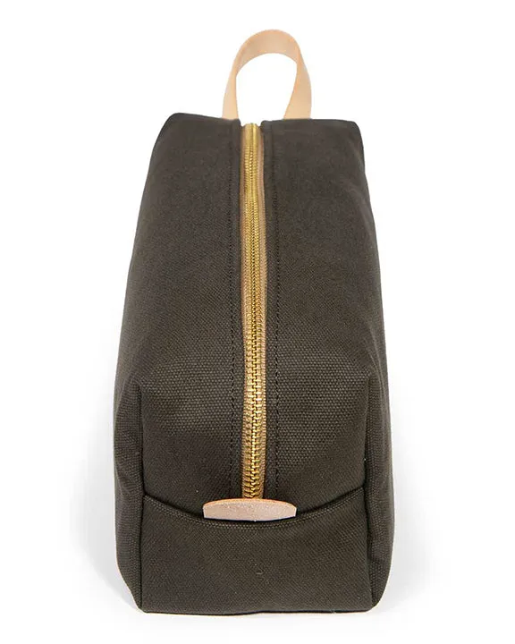 Olive - Canvas Travel Kit - General Knot & Co. sold by Printfresh product image thumbnail 3
