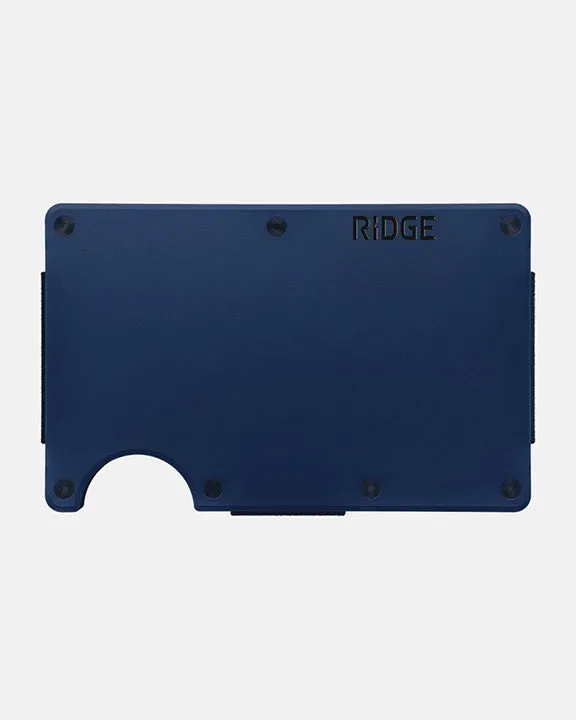 Navy Blue - Ridge Wallet - Ridge Wallet sold by Printfresh product image thumbnail 5