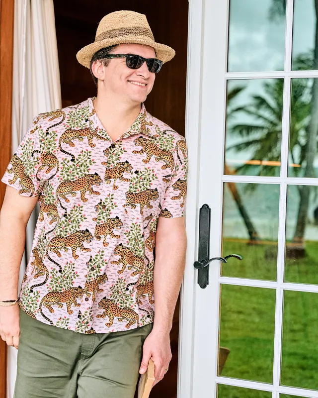 Bagheera - The Leo Shirt - Blush made by Printfresh