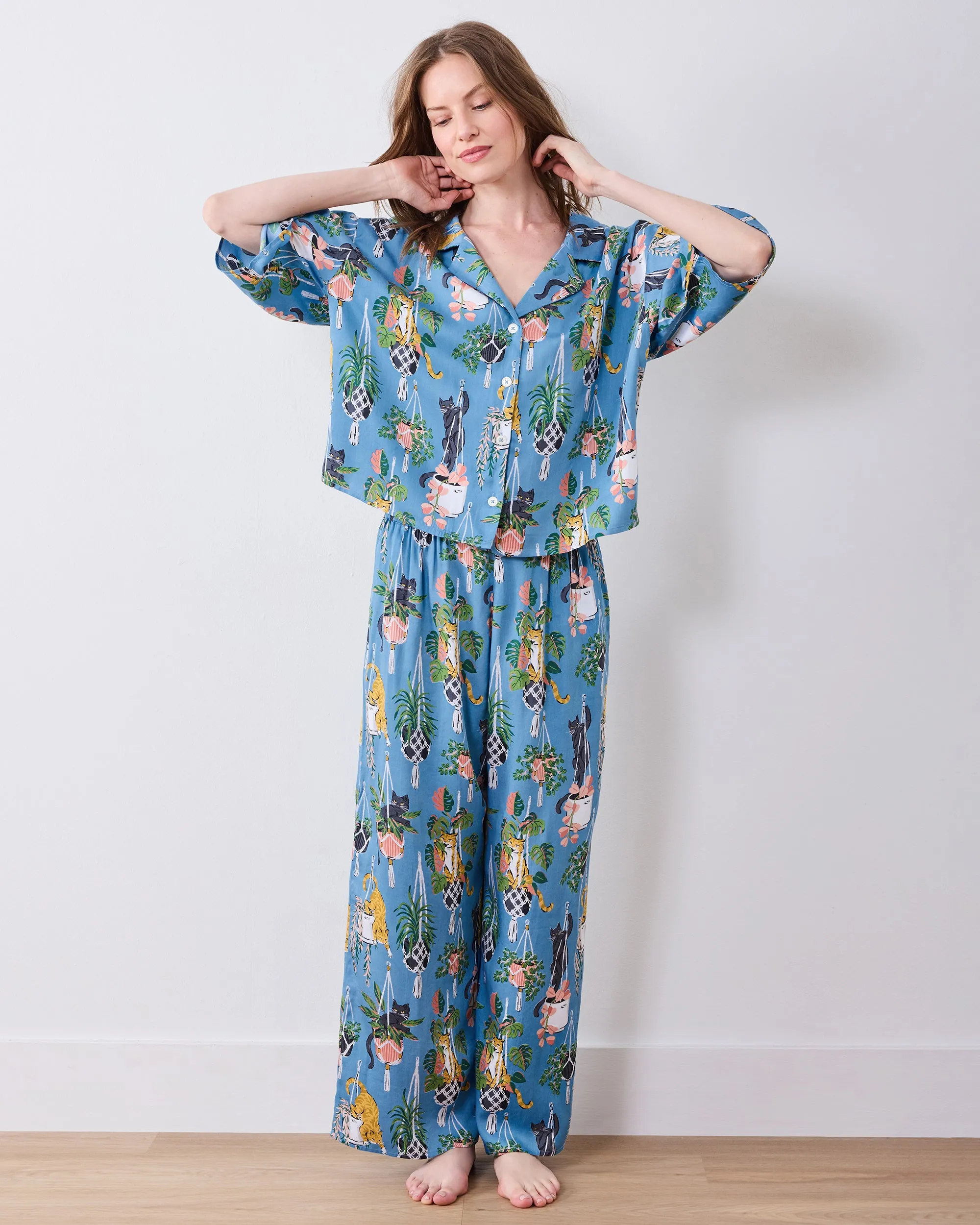 Macrame Mischief - Eco Satin Wildest Dreams Set - Slate Blue sold by Printfresh product image thumbnail 2