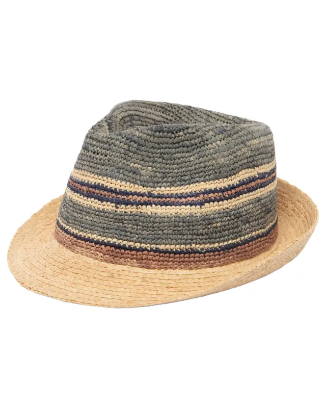 Multi Combo - Crochet Fedora - San Diego Hat Company made by San Diego Hat Company