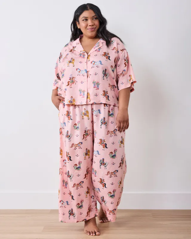 Cowgirl Chic - Petite Eco Satin Wildest Dreams Set - Desert Sky made by Printfresh