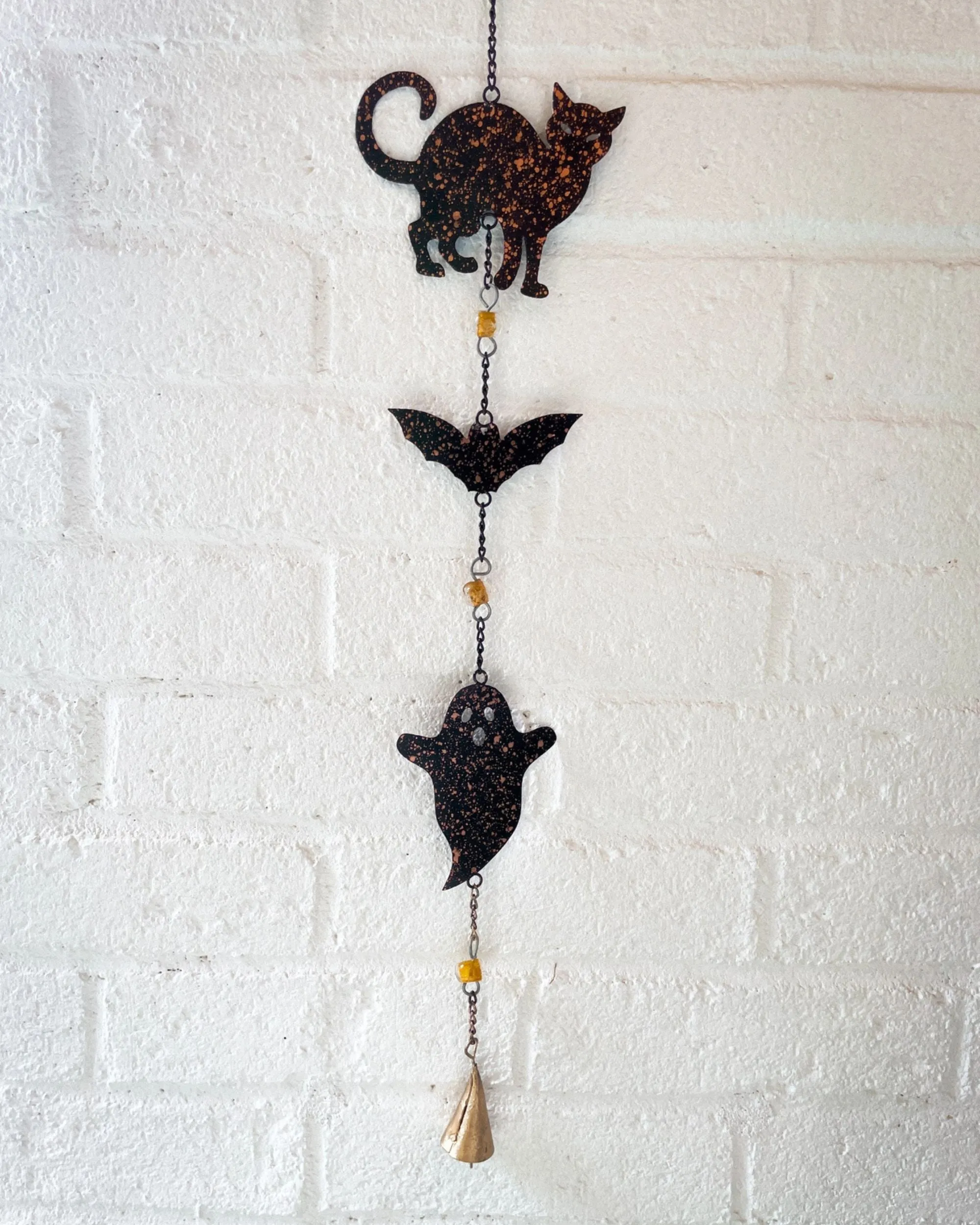 Black Combo - Halloween Wind Chime - Mira Fair Trade sold by Printfresh product image thumbnail 3