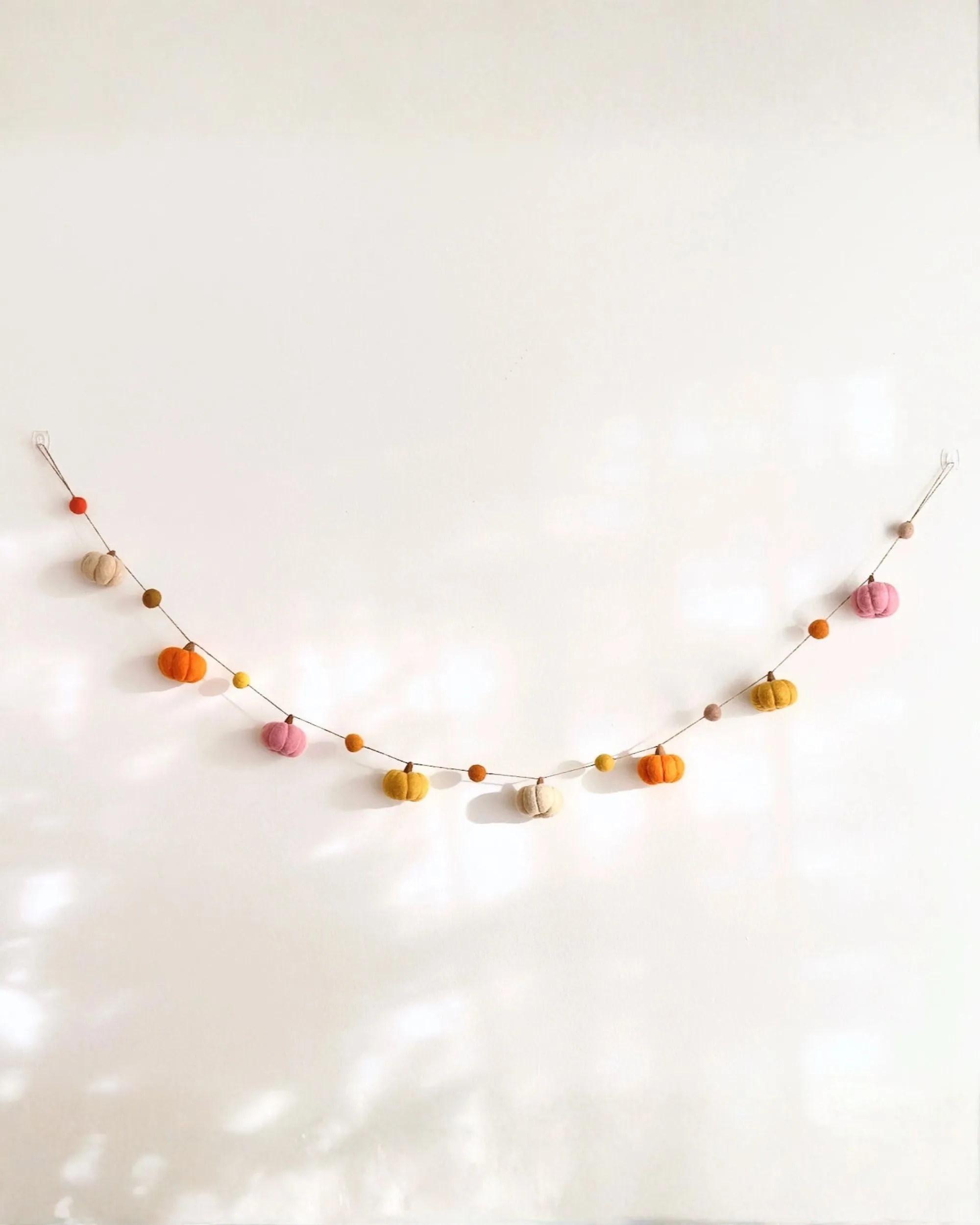 Orange Combo - Felt Pumpkin Garland - Ganapati sold by Printfresh product image thumbnail 2