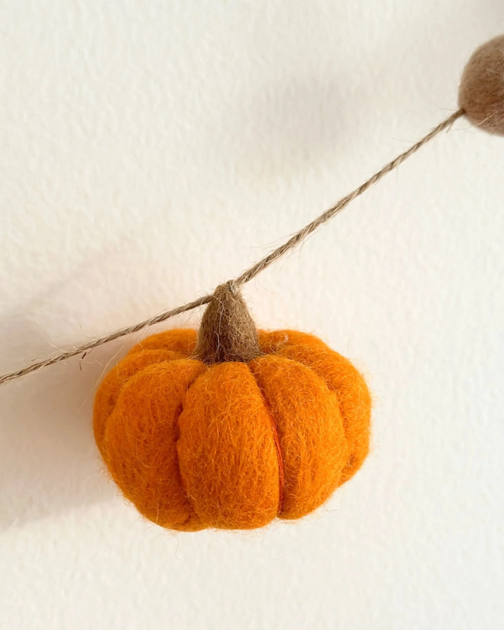 Orange Combo - Felt Pumpkin Garland - Ganapati sold by Printfresh product image thumbnail 3