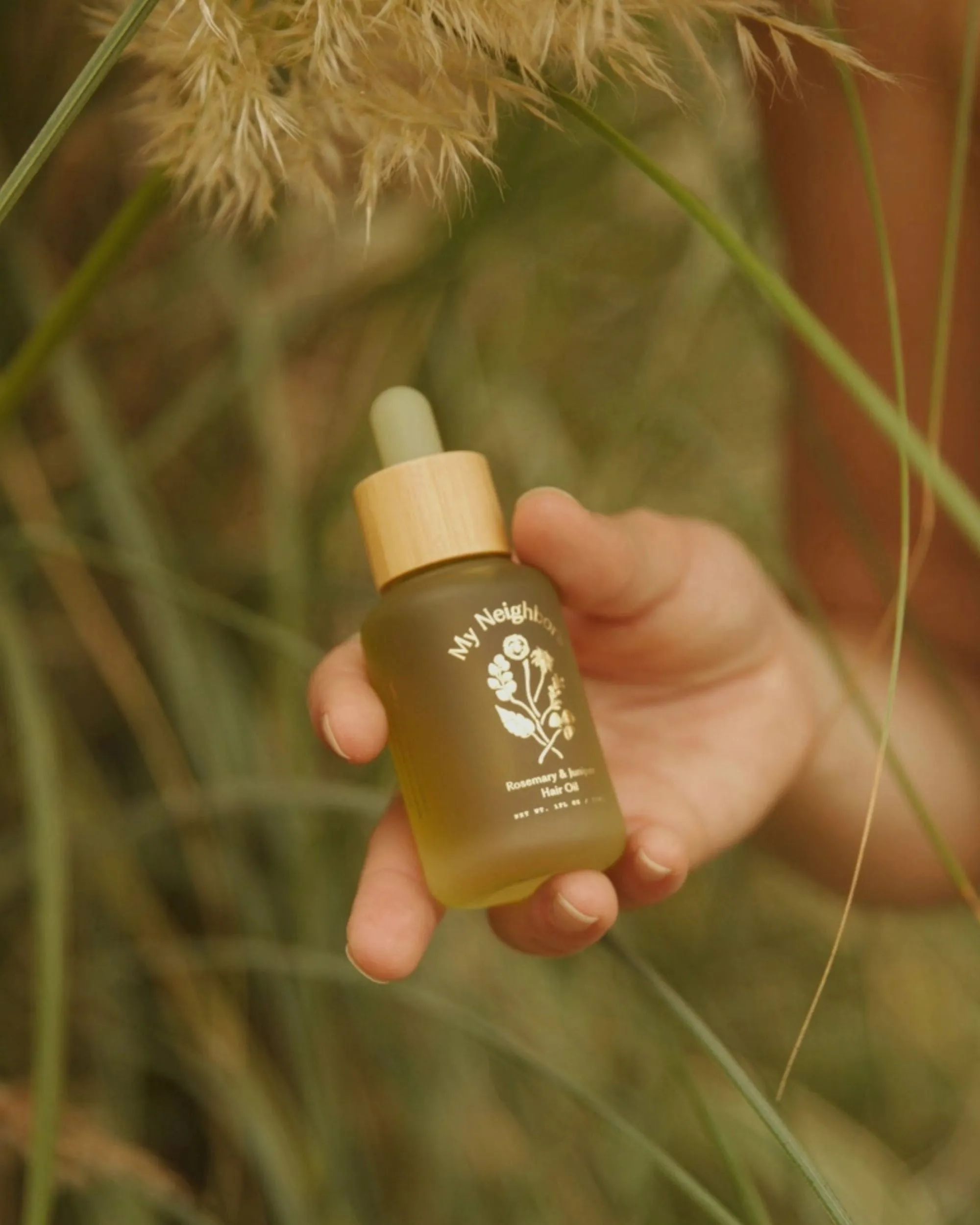Juniper Combo - Rosemary & Juniper Hair Oil - My Neighbor's sold by Printfresh product image thumbnail 4