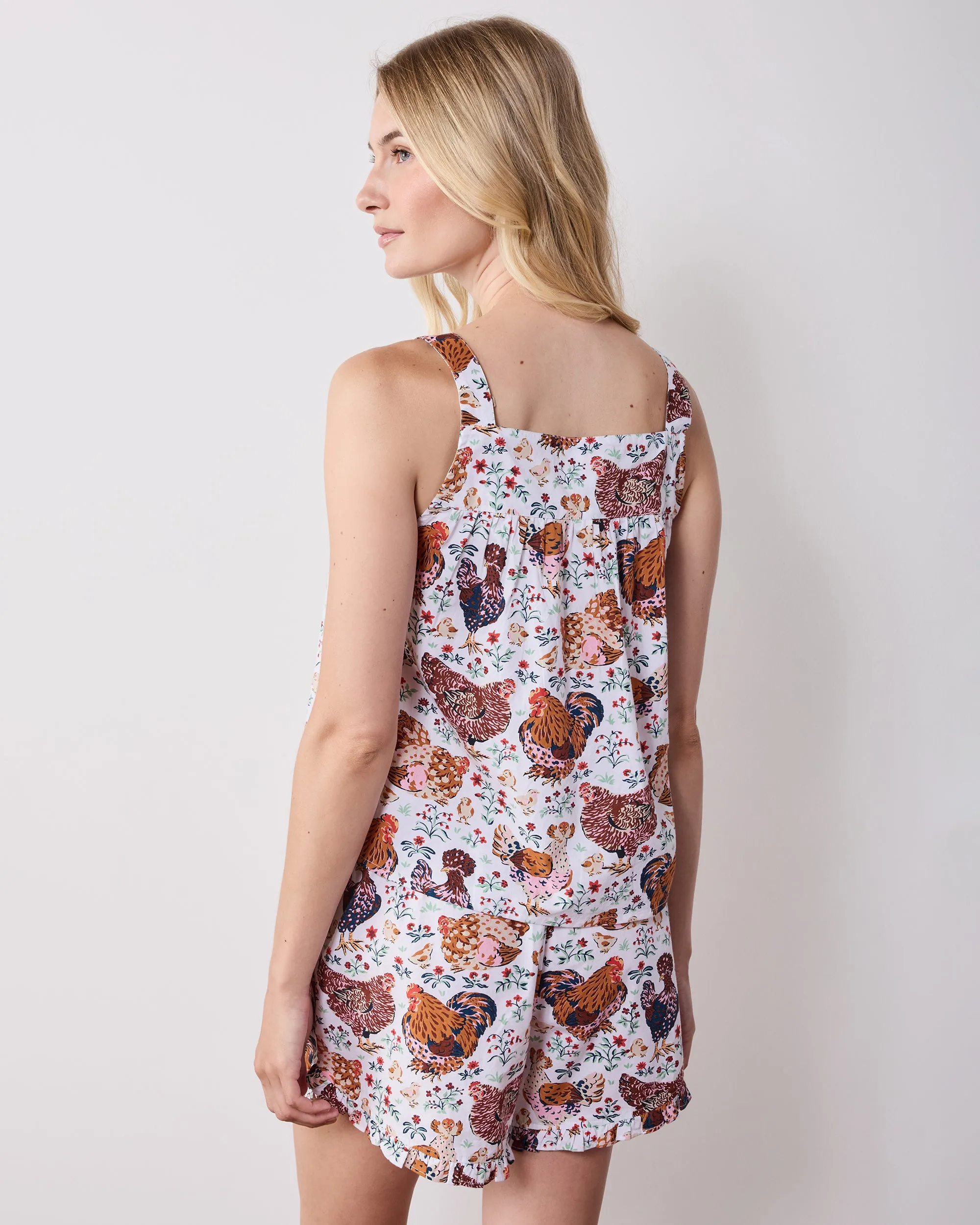 Must Love Chickens - Back to Bed Short Set - Cloud sold by Printfresh product image thumbnail 4
