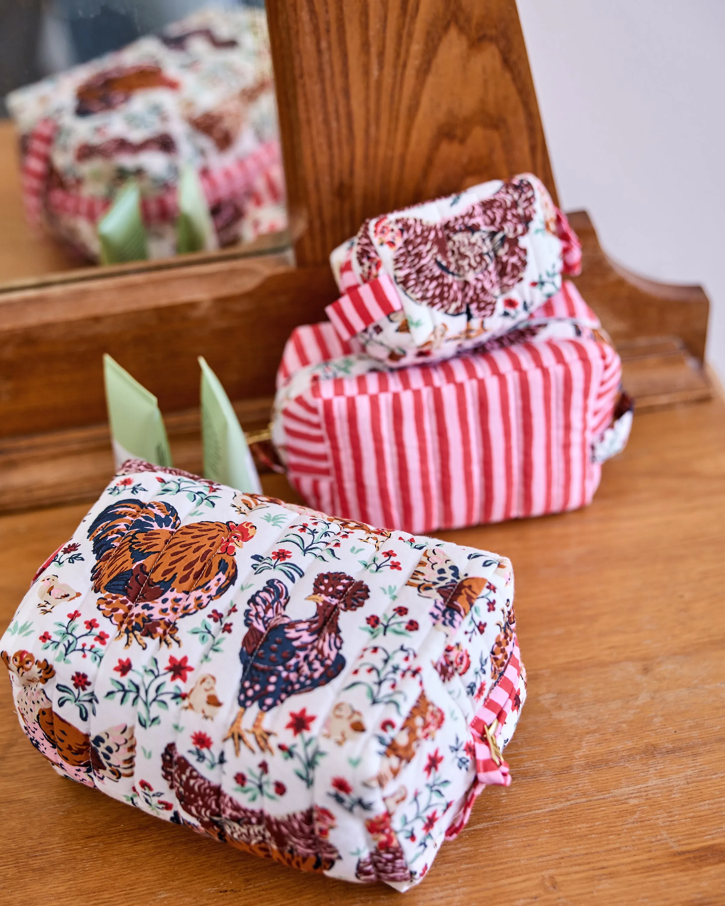 Must Love Chickens - Back to Bed Short Set & Pouches Bundle - Cloud sold by Printfresh product image thumbnail 2