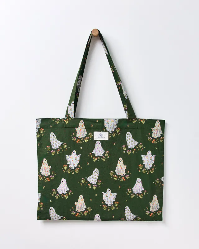 Gardening Ghosts - Go to Tote - Overgrown Moss made by Printfresh