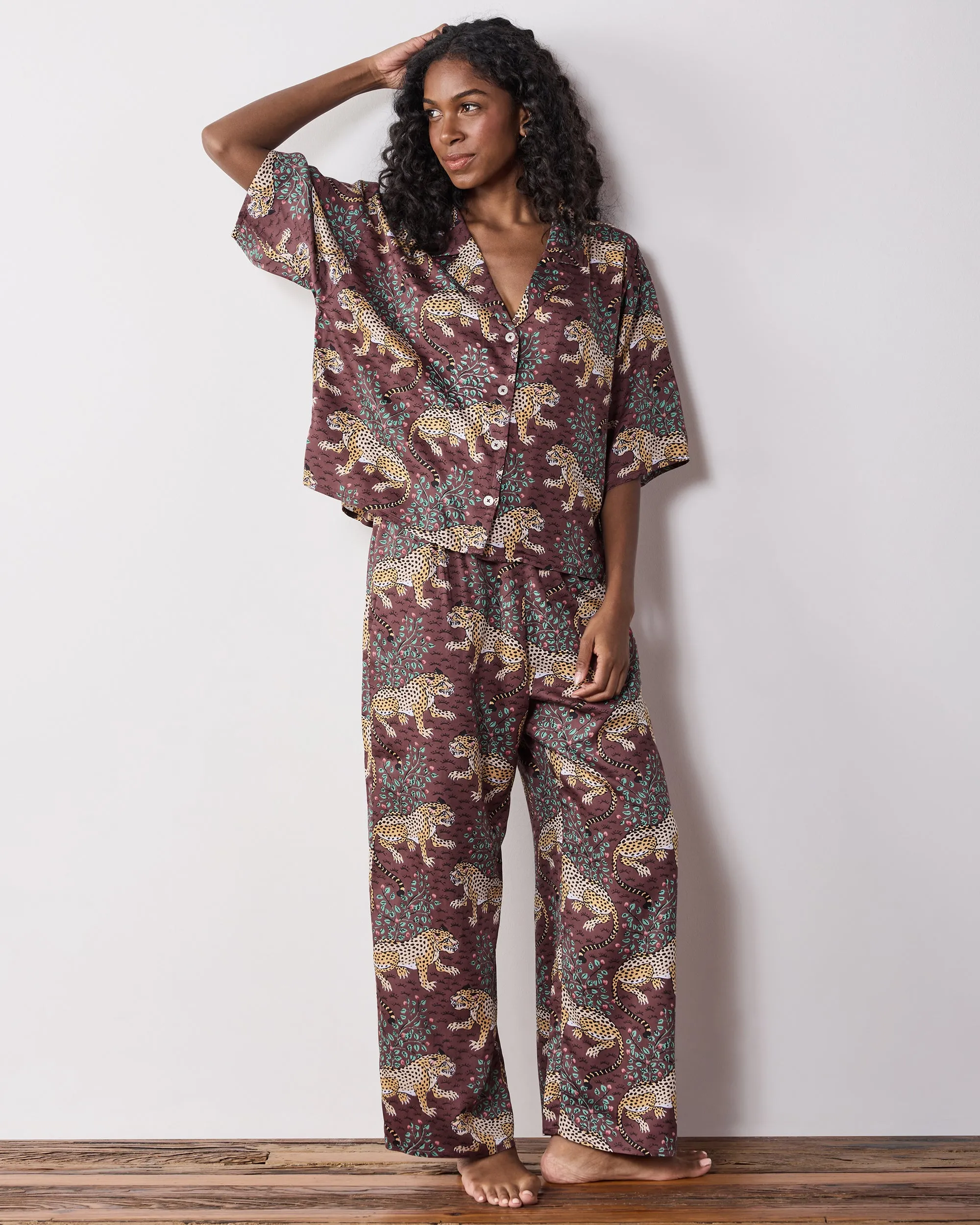 Bagheera - Eco Satin Wildest Dreams Set - Raisin sold by Printfresh