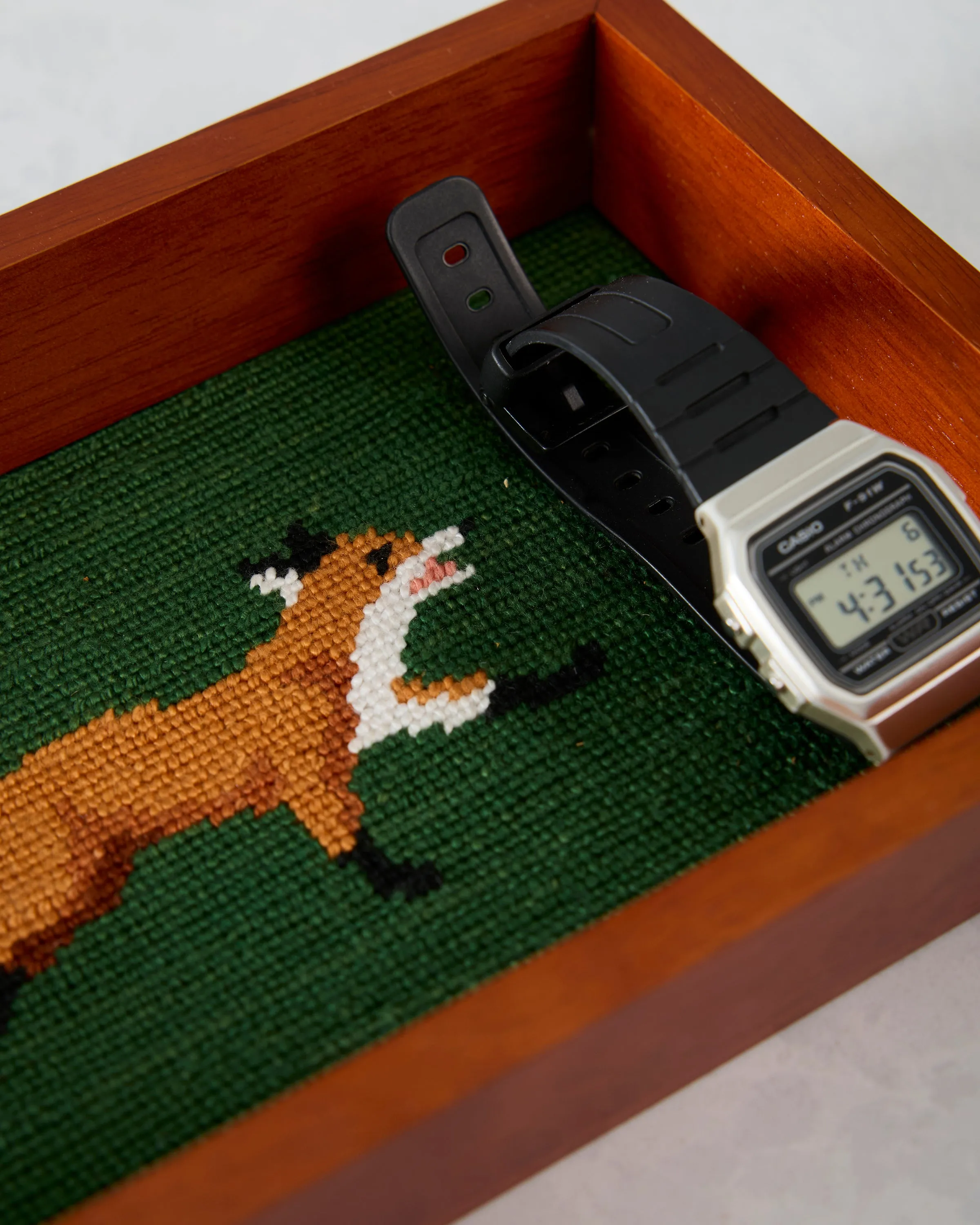 Dark Forest - Fox Valet Tray - Smathers Branson sold by Printfresh product image thumbnail 2