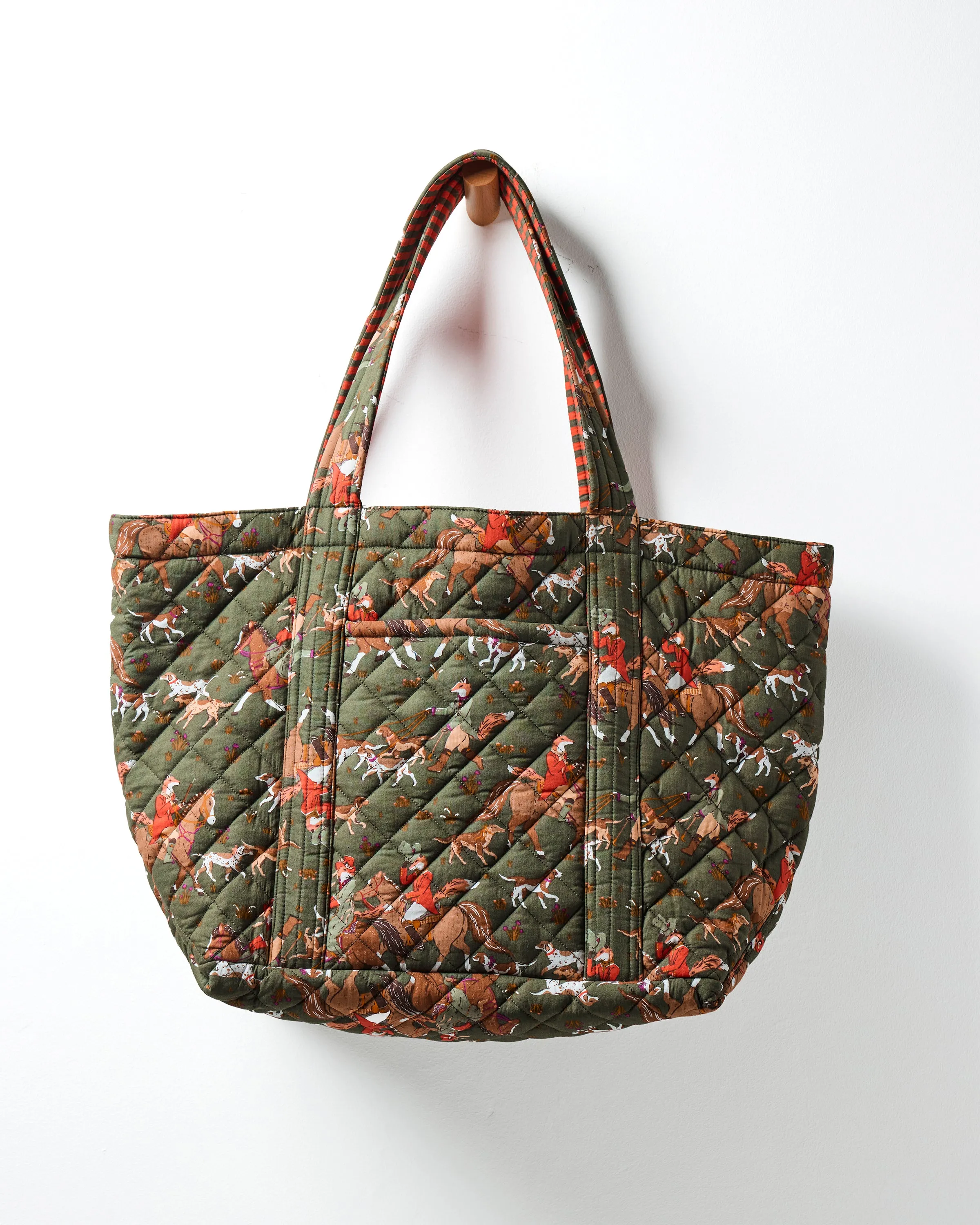 Fox & Hounds - Weekender Bag & Quilted Pouch Bundle - Pine Grove sold by Printfresh product image thumbnail 3