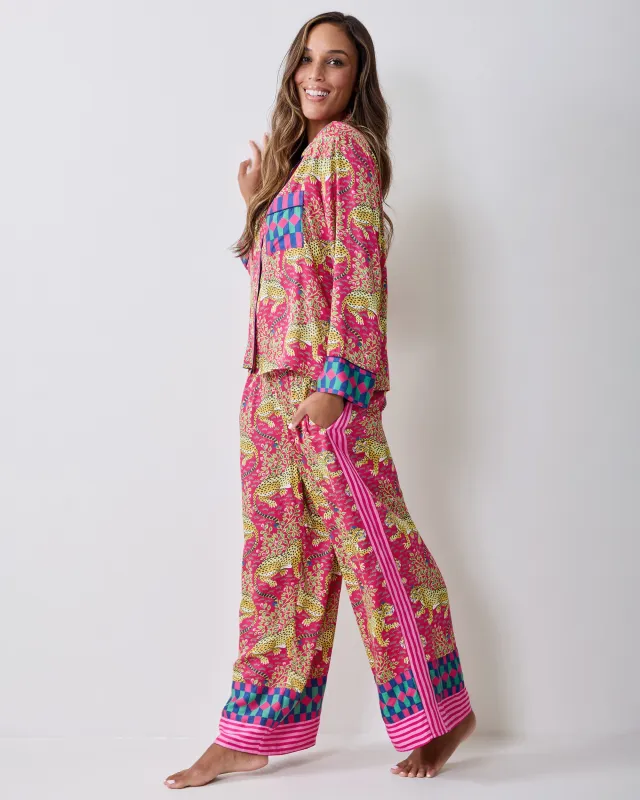 Bagheera - Tall Eco Satin Rittenhouse Set - Hot Pink made by Printfresh