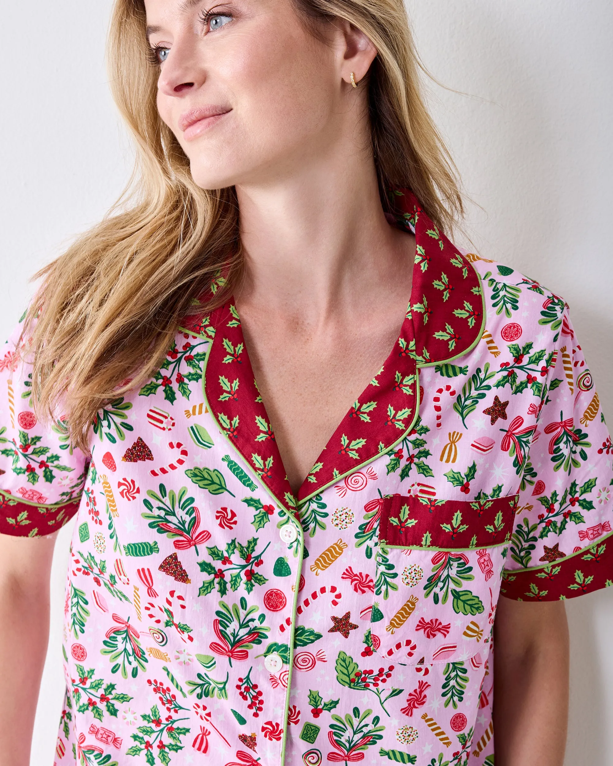 Sweet Tooth - Short PJ Set - Candy Pink sold by Printfresh product image thumbnail 4