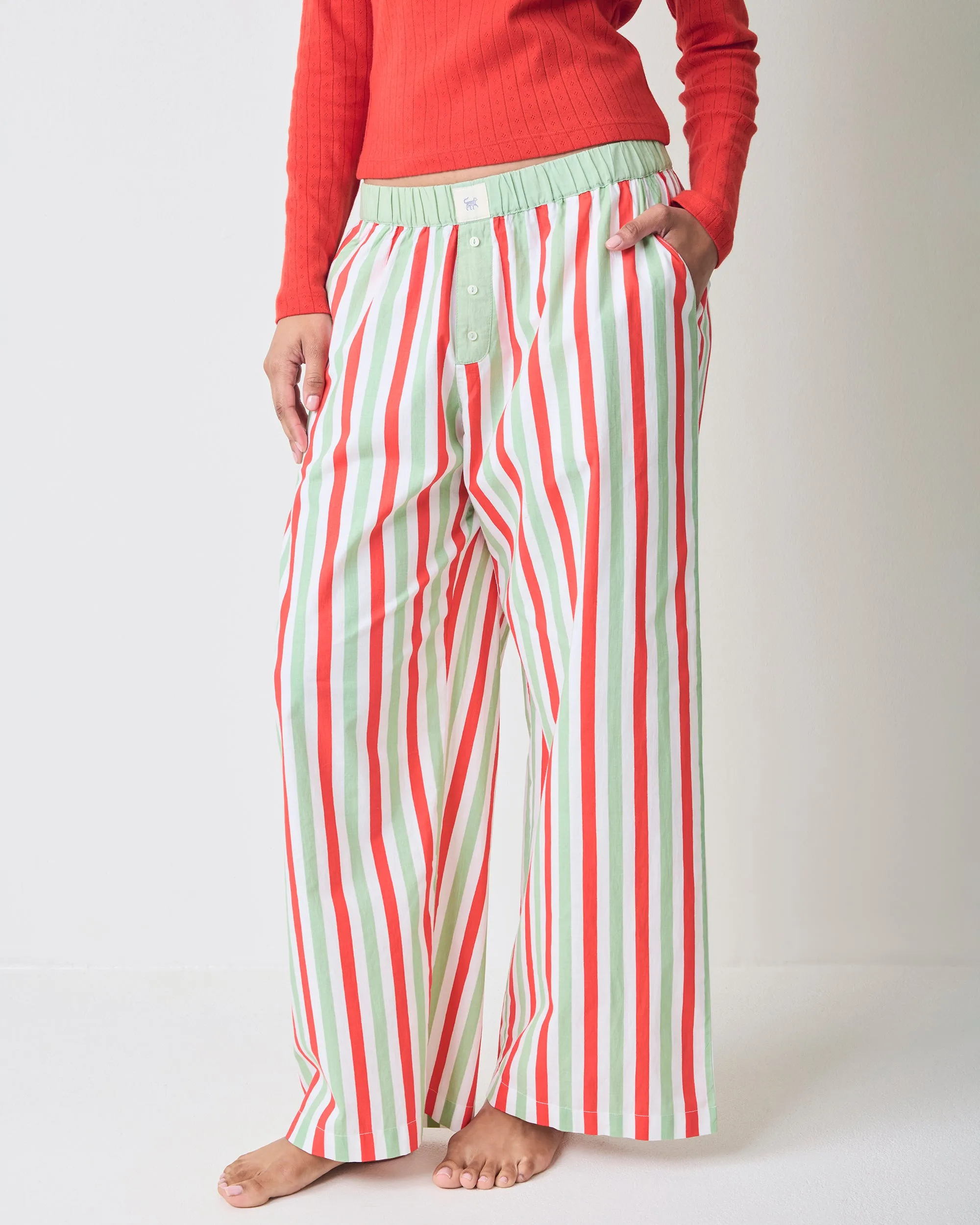 Elf Stripes - Nola PJ Pants & Esme Tank Bundle - Multi sold by Printfresh product image thumbnail 2