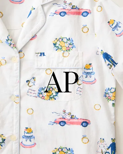 Happily Ever After - Short PJ Set - Cloud sold by Printfresh