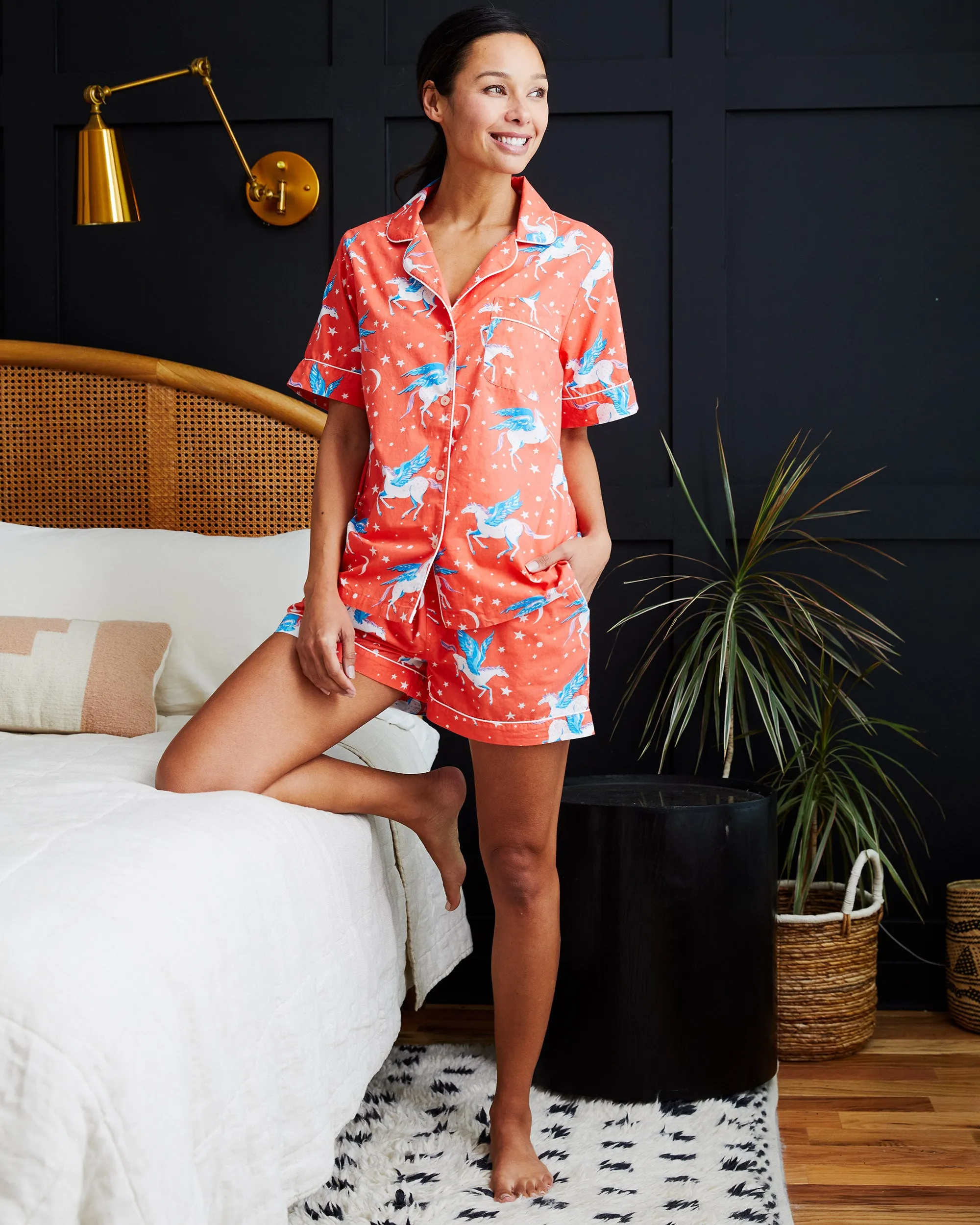 Moon Flight - Short PJ Set - Paloma sold by Printfresh