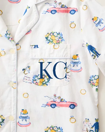 Happily Ever After - Long PJ Set - Cloud sold by Printfresh