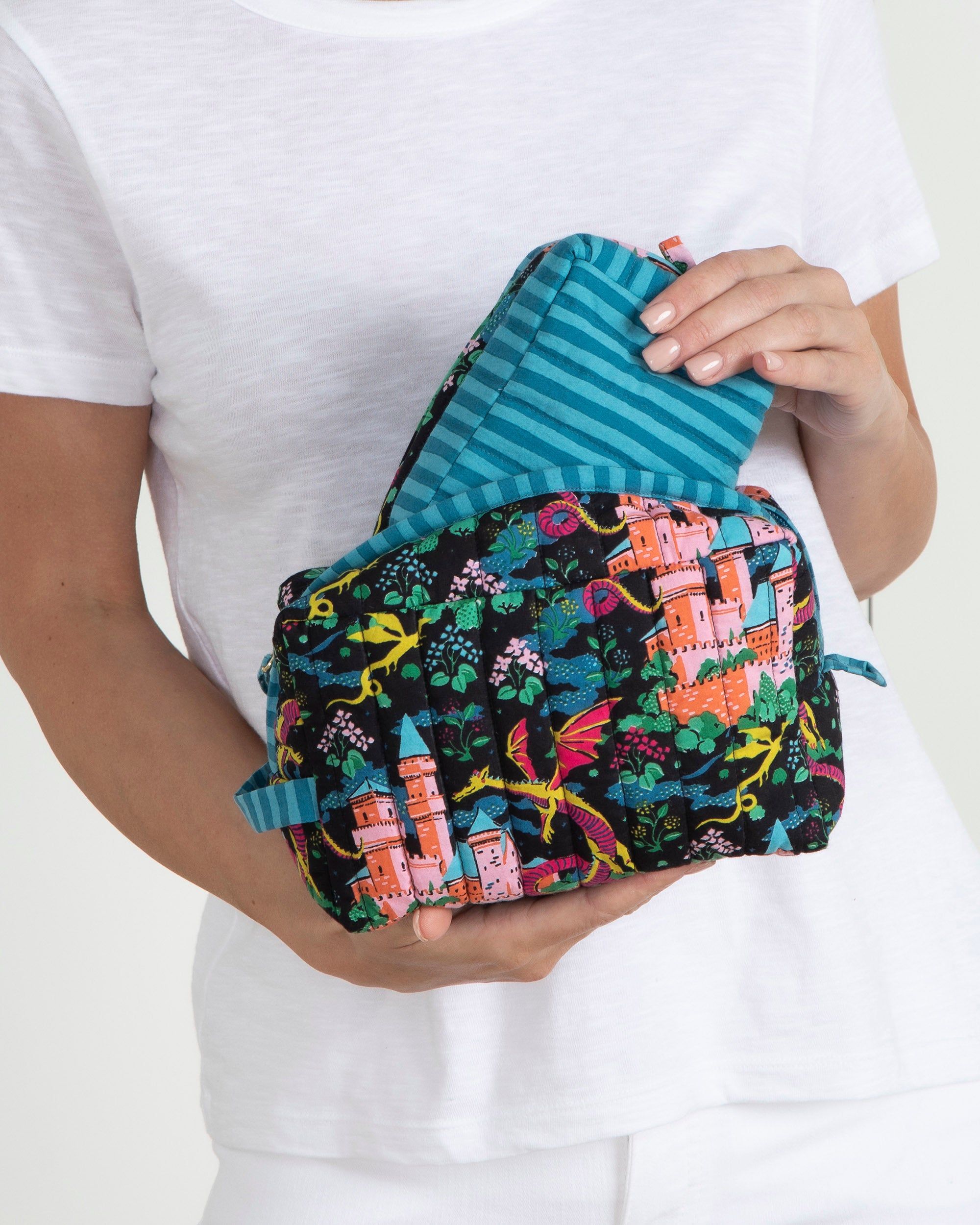 Dragon Dreams - Three's Best Pouch Set - Chalkboard sold by Printfresh product image thumbnail 2