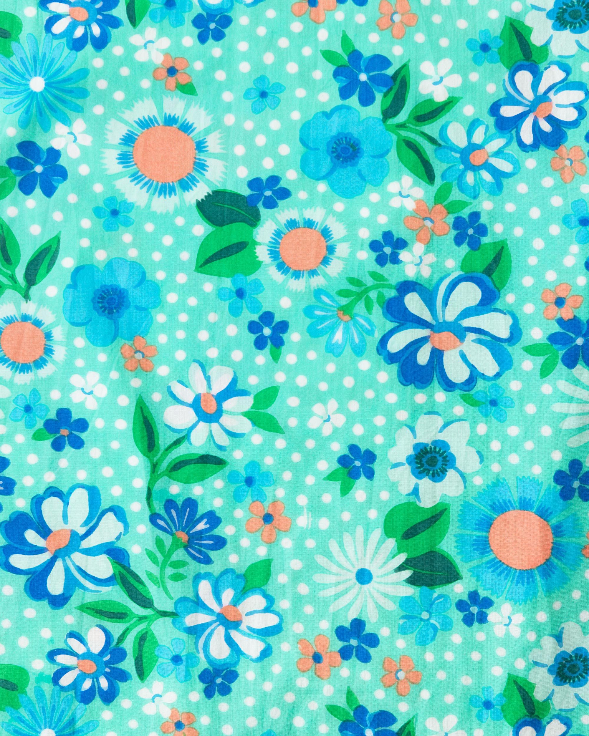 Printfresh + Oh Joy! - Posh Petals - Makeup Pouch - Spearmint sold by Printfresh product image thumbnail 5