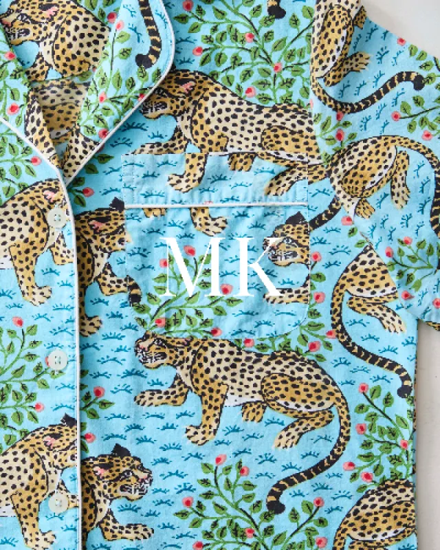 Bagheera - Long PJ Set - Something Blue sold by Printfresh
