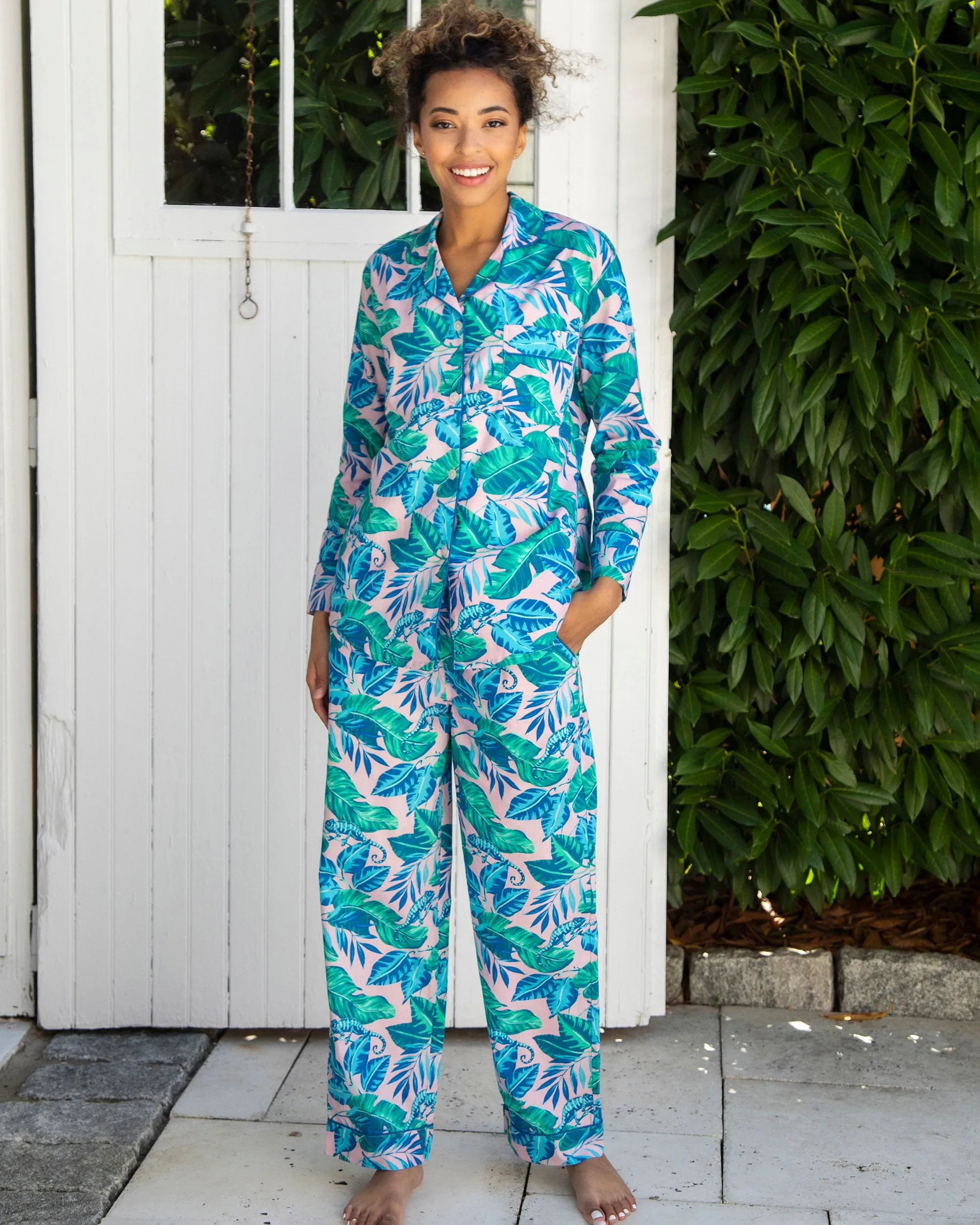 Karma Chameleon - Petite Long Sleep Set - Bubblegum Pink sold by Printfresh product image thumbnail 2