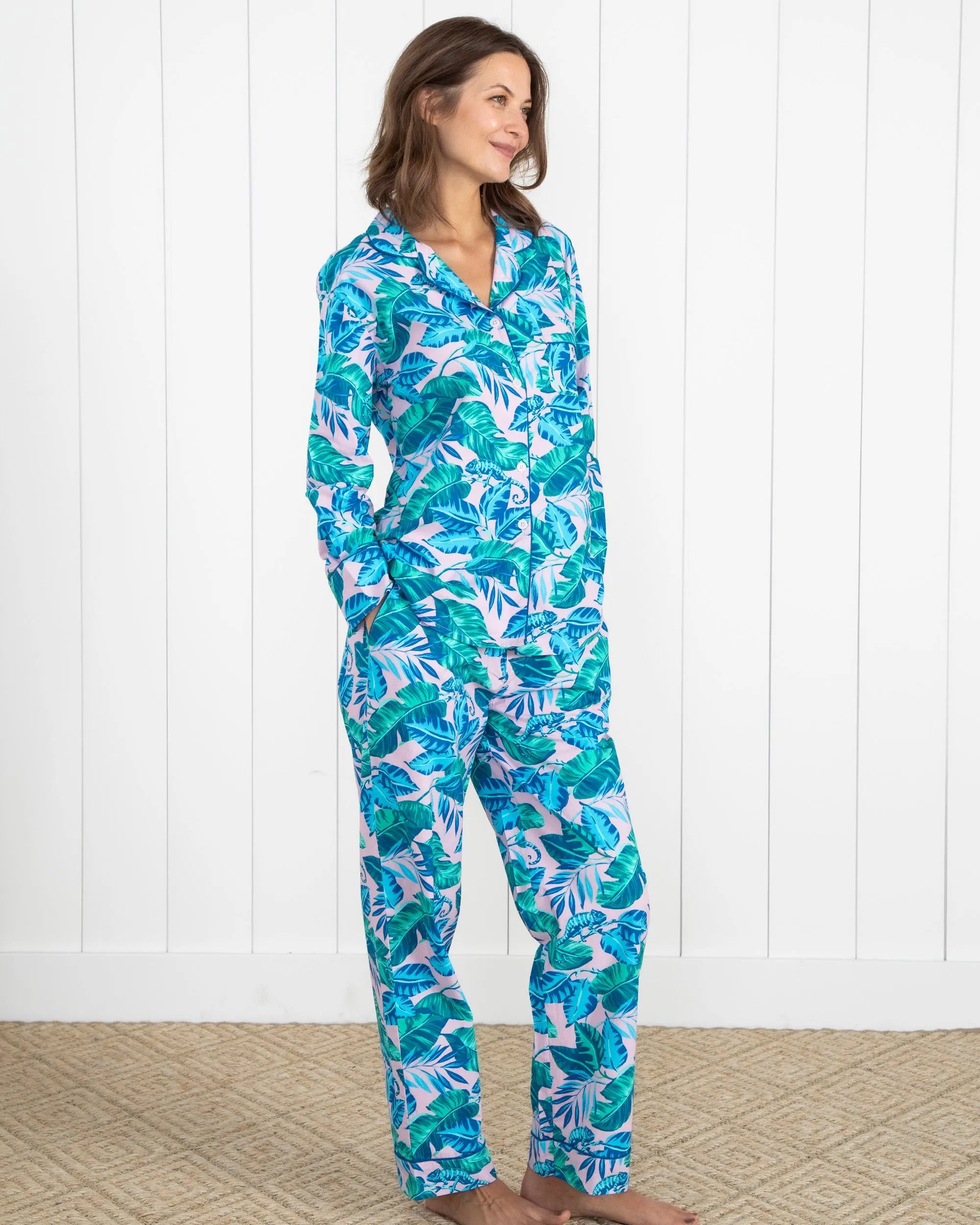 Karma Chameleon - Petite Long Sleep Set - Bubblegum Pink sold by Printfresh product image thumbnail 4