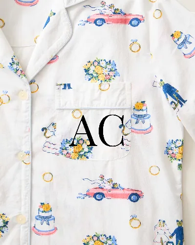 Happily Ever After - Petite Long PJ Set - Cloud sold by Printfresh