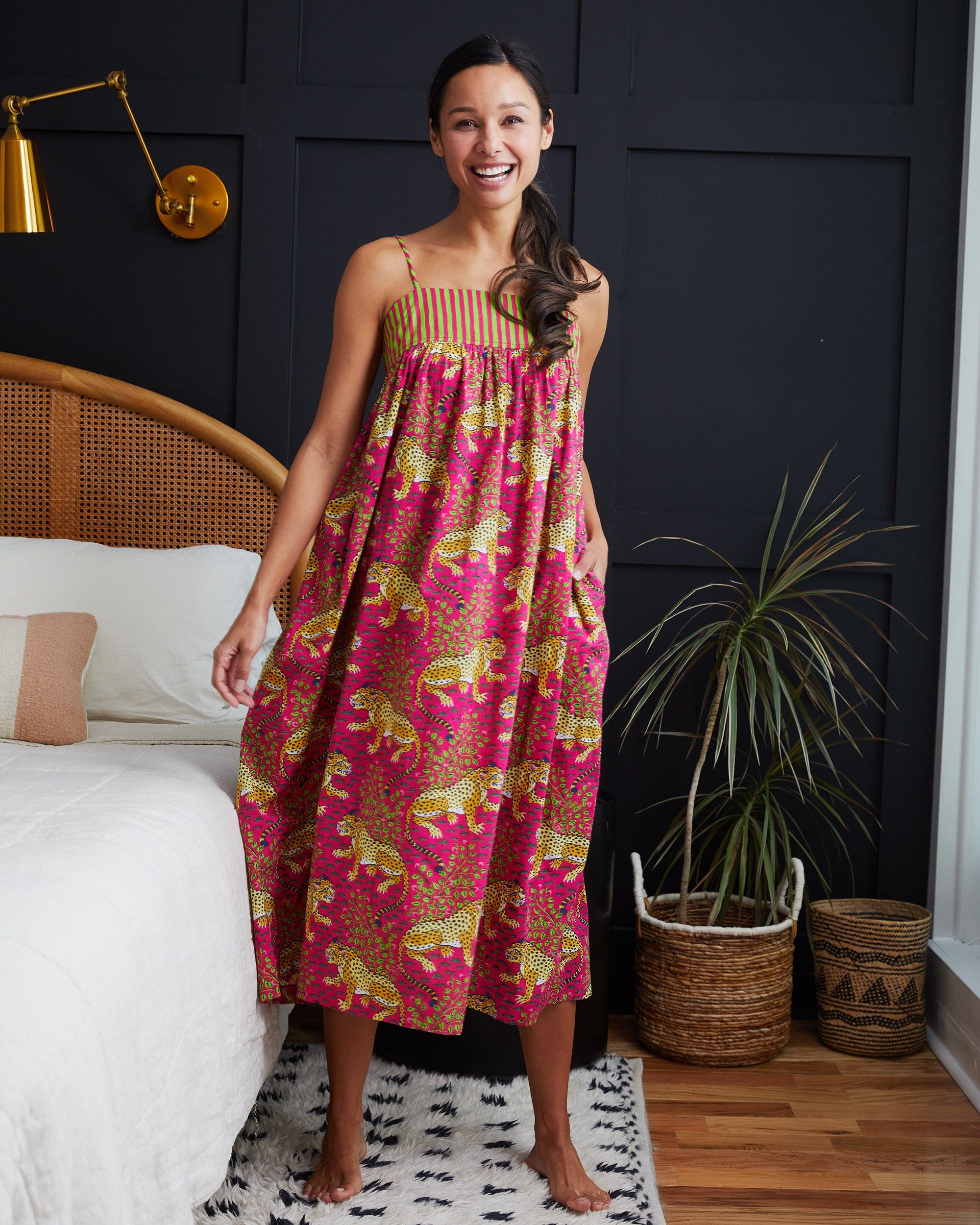 Bagheera - Daydream Nightgown - Hot Pink sold by Printfresh