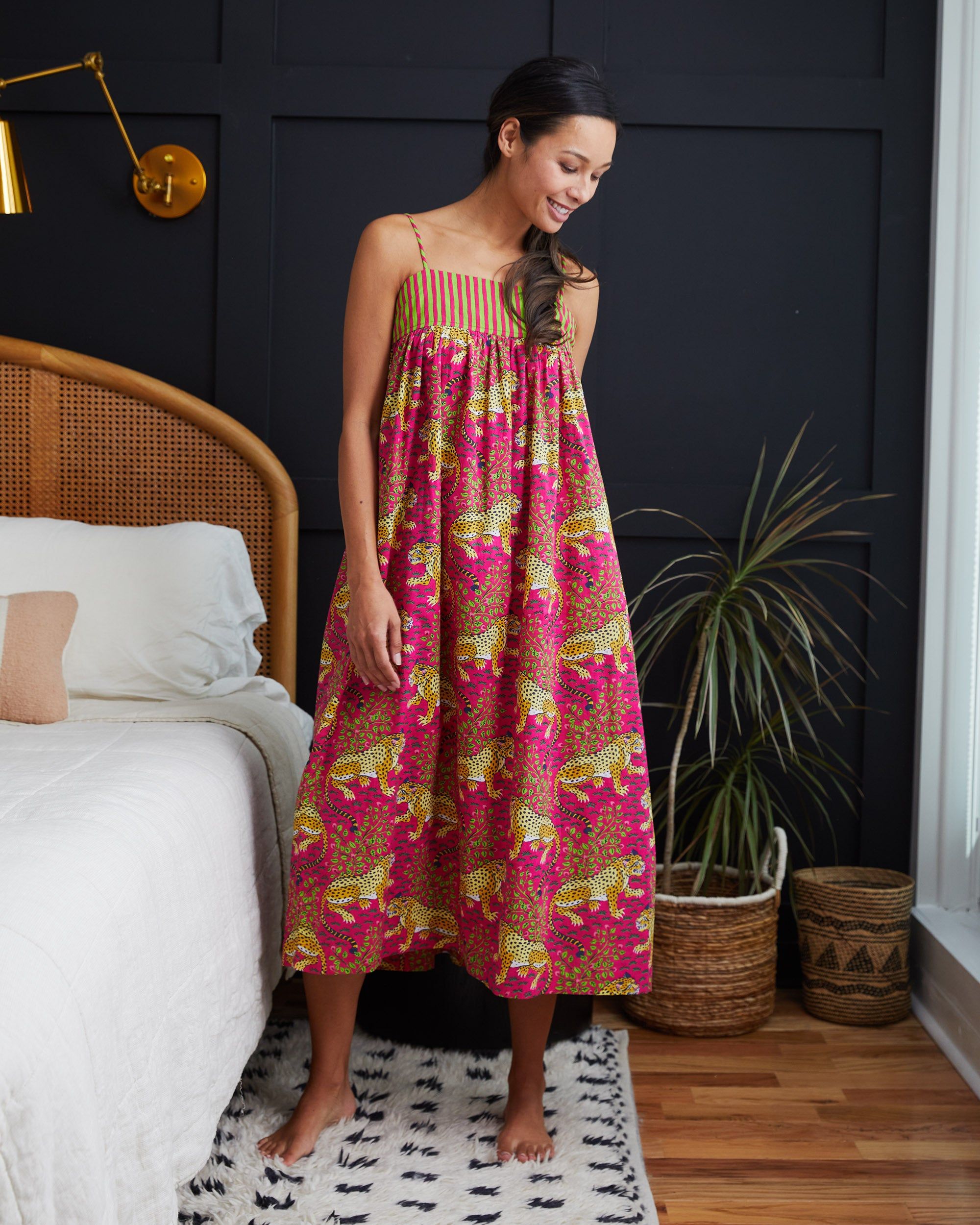 Bagheera - Daydream Nightgown - Hot Pink sold by Printfresh product image thumbnail 5