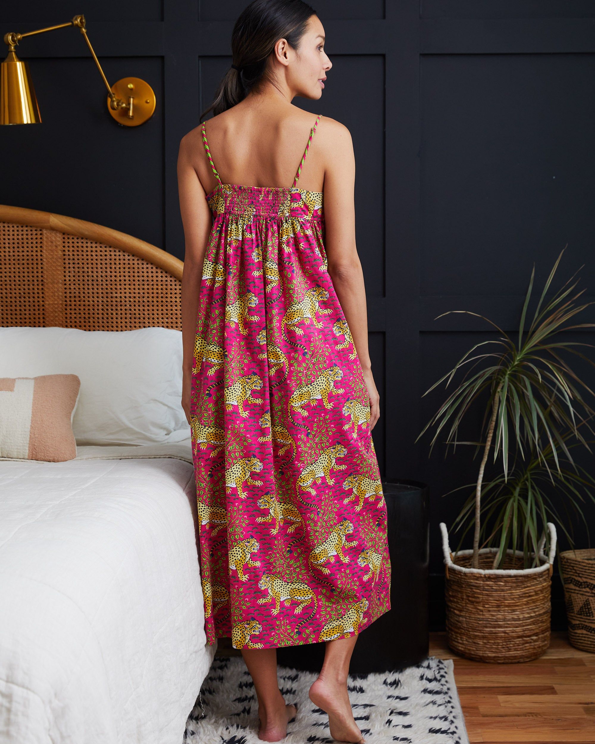 Bagheera - Daydream Nightgown - Hot Pink sold by Printfresh product image thumbnail 2