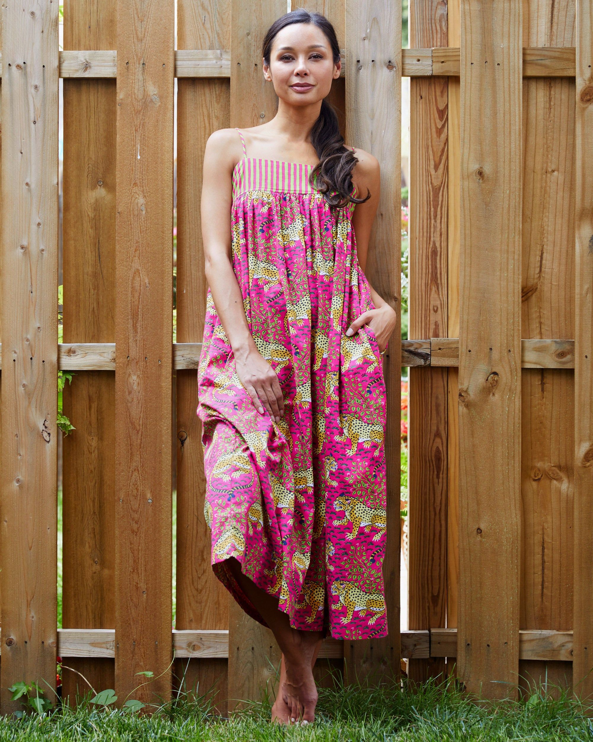 Bagheera - Daydream Nightgown - Hot Pink sold by Printfresh product image thumbnail 6