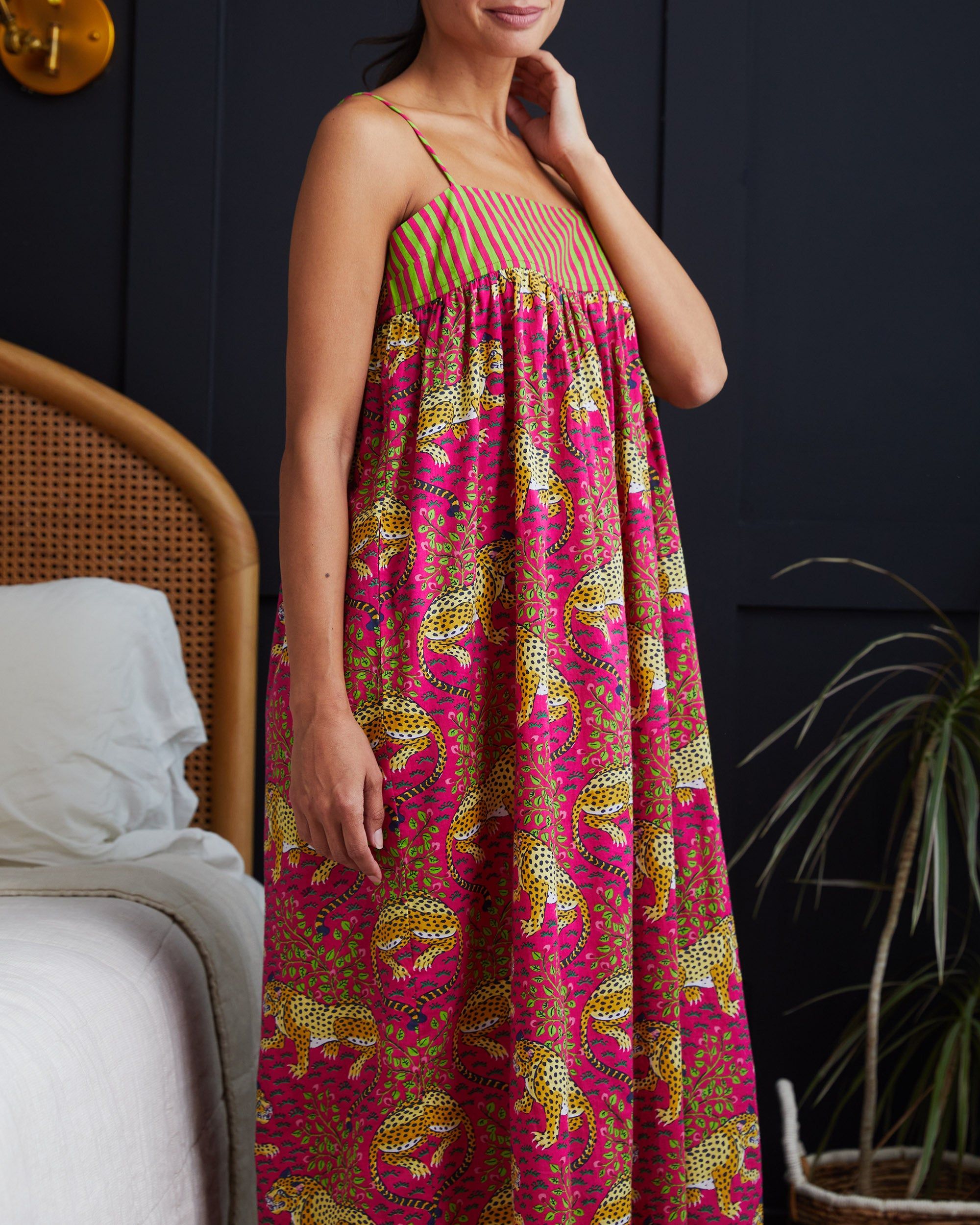 Bagheera - Daydream Nightgown - Hot Pink sold by Printfresh product image thumbnail 4