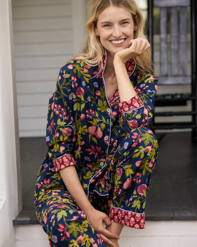 Pomme & Poire - Petite Long PJ Set - Good Evening sold by Printfresh