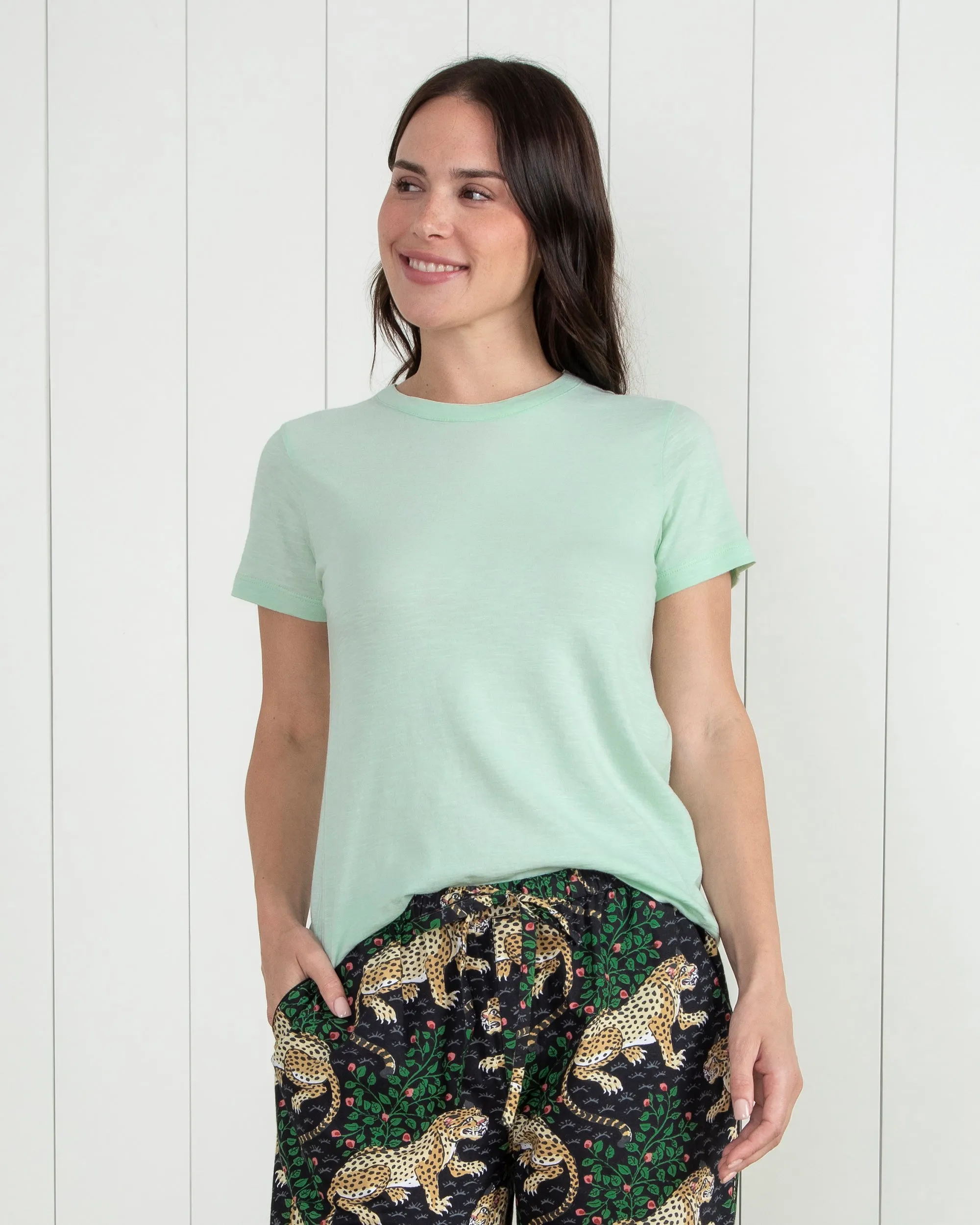 Fresh Mint - Saturday Tee - Knit T-Shirt sold by Printfresh product image thumbnail 4