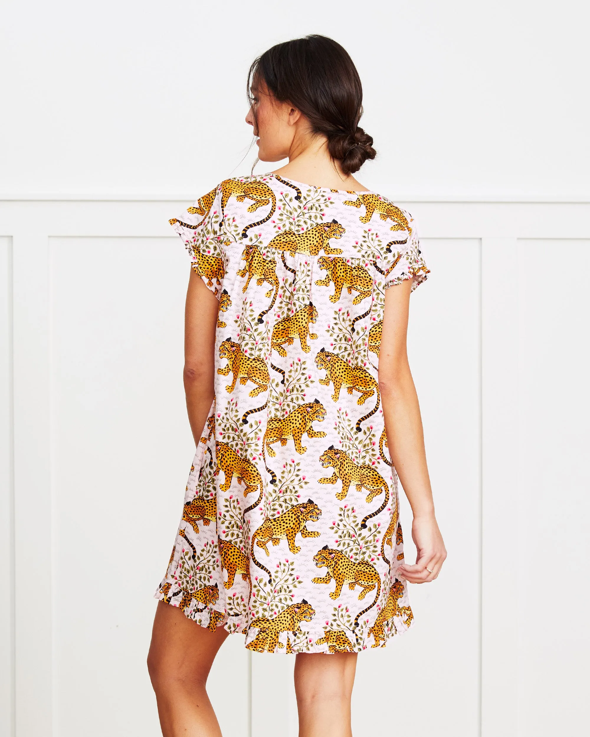 Bagheera - Pintuck Nightgown - Blush sold by Printfresh product image thumbnail 5