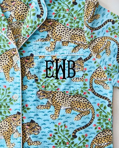 Bagheera - Short Sleep Set - Something Blue sold by Printfresh