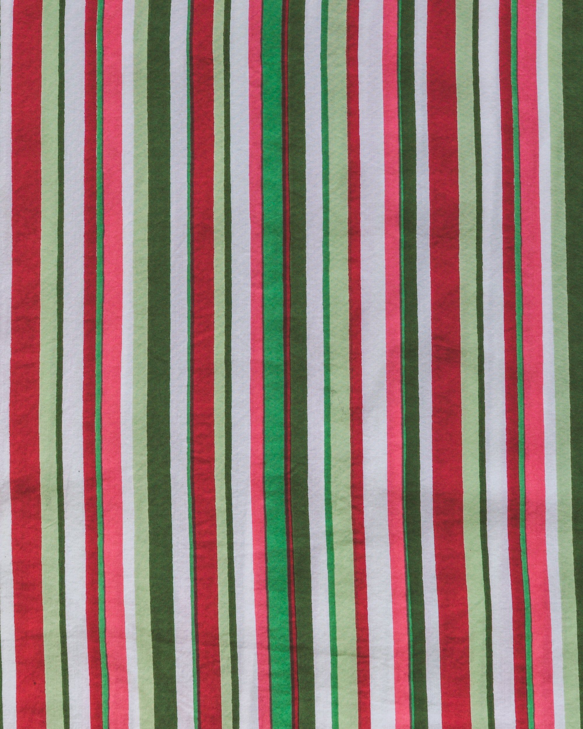 Candy Cane Stripe - Short Sleep Set and Eye Mask Bundle - Peppermint sold by Printfresh product image thumbnail 7