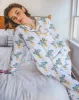 Lemon Tree - Long Sleep Set - Cloud sold by Printfresh