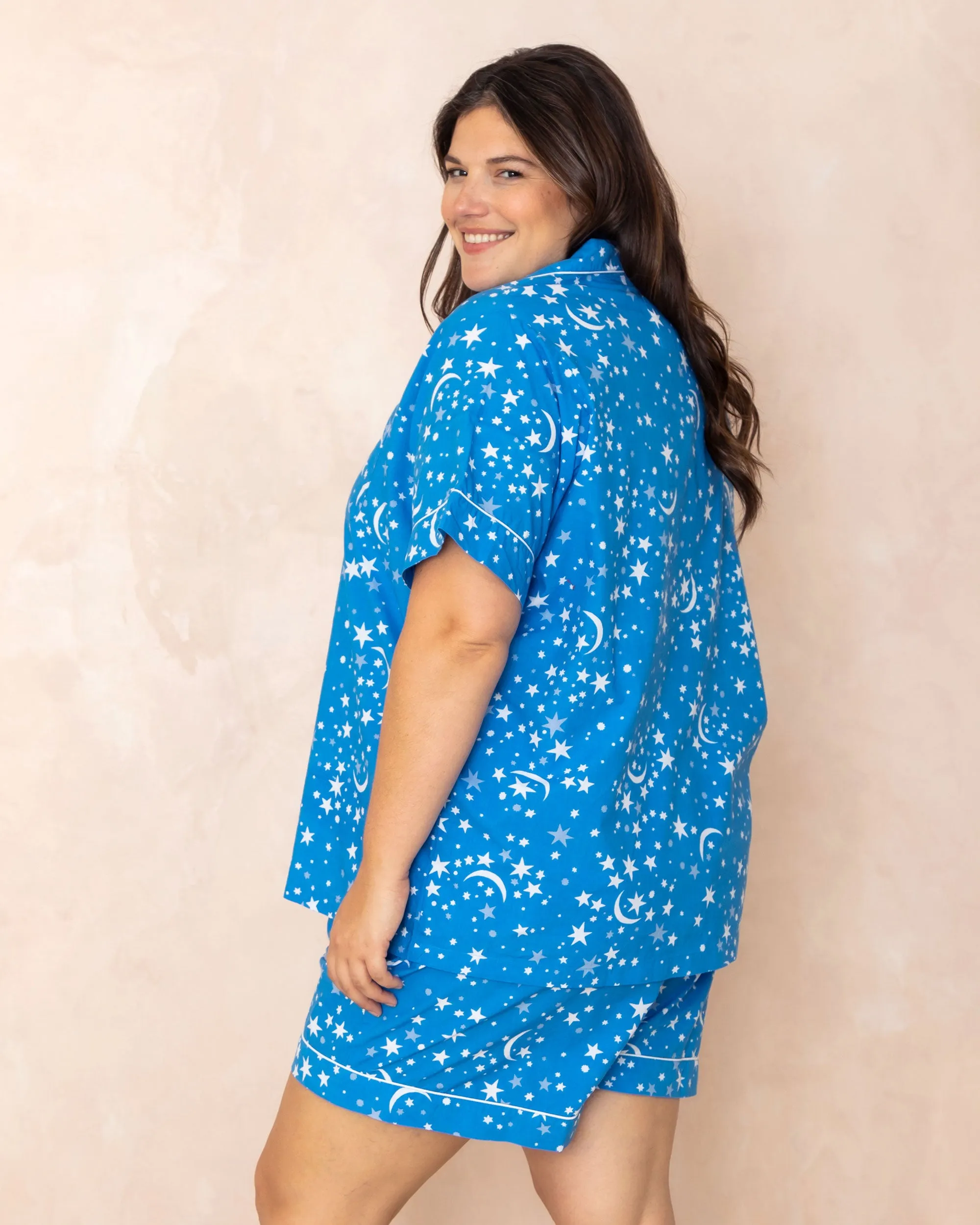 Celestial Skies - Short PJ Set - Beyond the Sea sold by Printfresh product image thumbnail 5