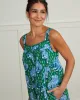 Tiger Queen - Back to Bed Nightgown - Jade sold by Printfresh