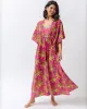 Bagheera - Daylight Open Front Cover-Up - Hot Pink sold by Printfresh