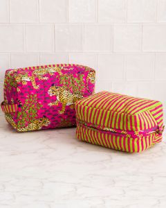 Bagheera - Oversized Pouch Set  - Hot Pink sold by Printfresh