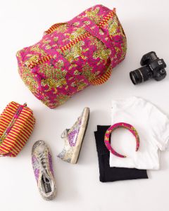Bagheera - Oversized Pouch Set  - Hot Pink sold by Printfresh